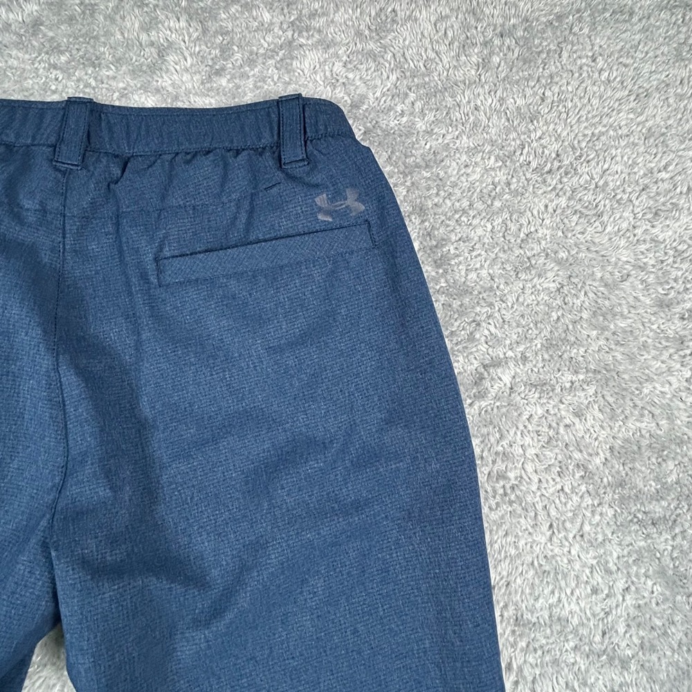 Under Armour Match Play Men Blue Loose Fit Golf Pants 32x30 Textured Performance - Picture 9 of 9